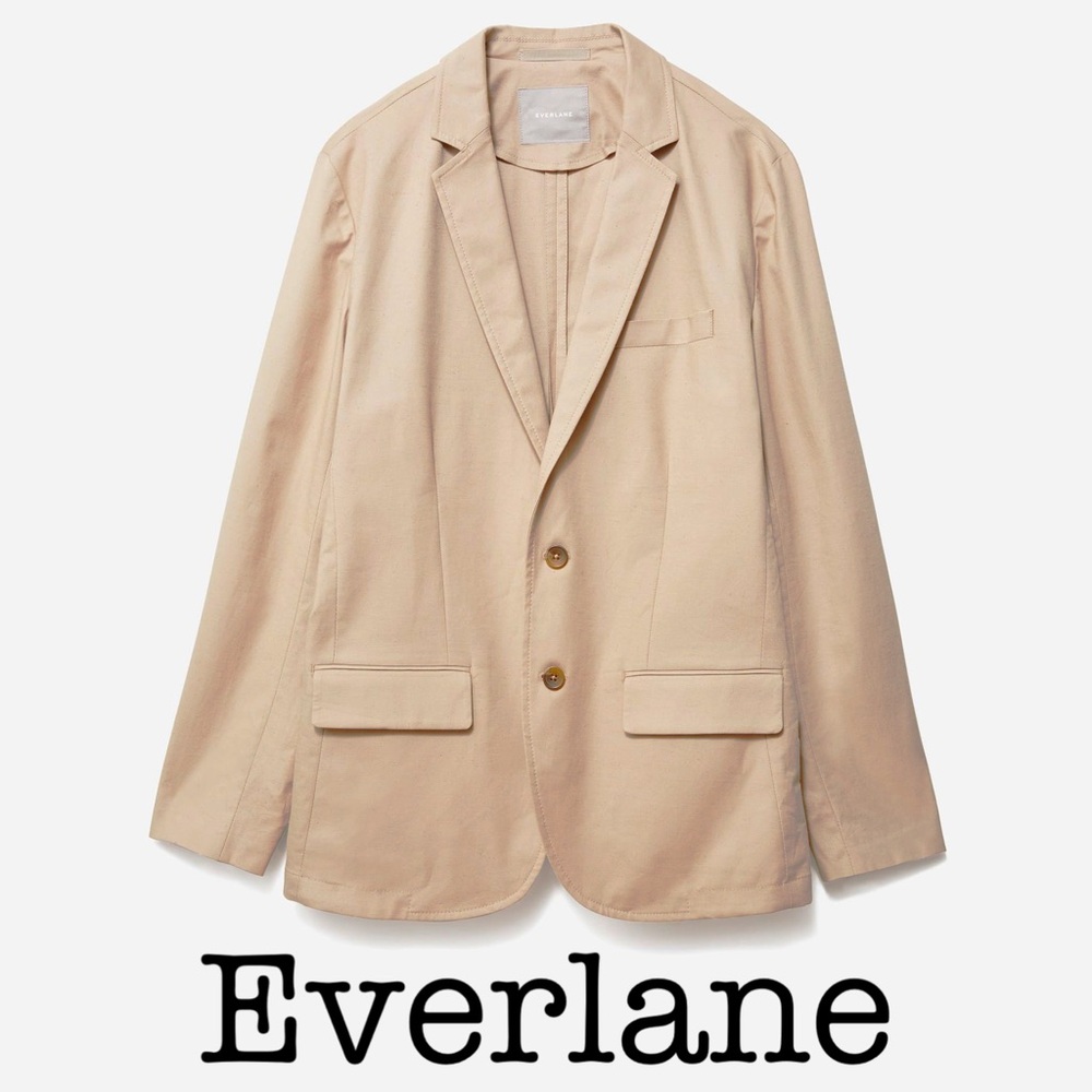 New Everlane Men’s Sand Blazer Size 40